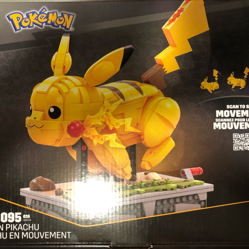 Pikachu building block set